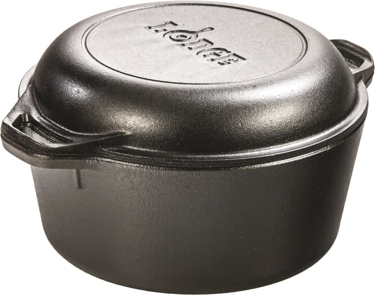 Pre-Seasoned Cast Iron Dutch Oven Pot with Lid and Dual Handles 5