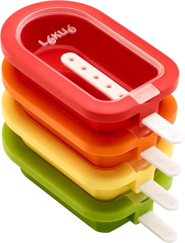 Lekue Stackable 4 Pieces Popsicle Mould at Amazon