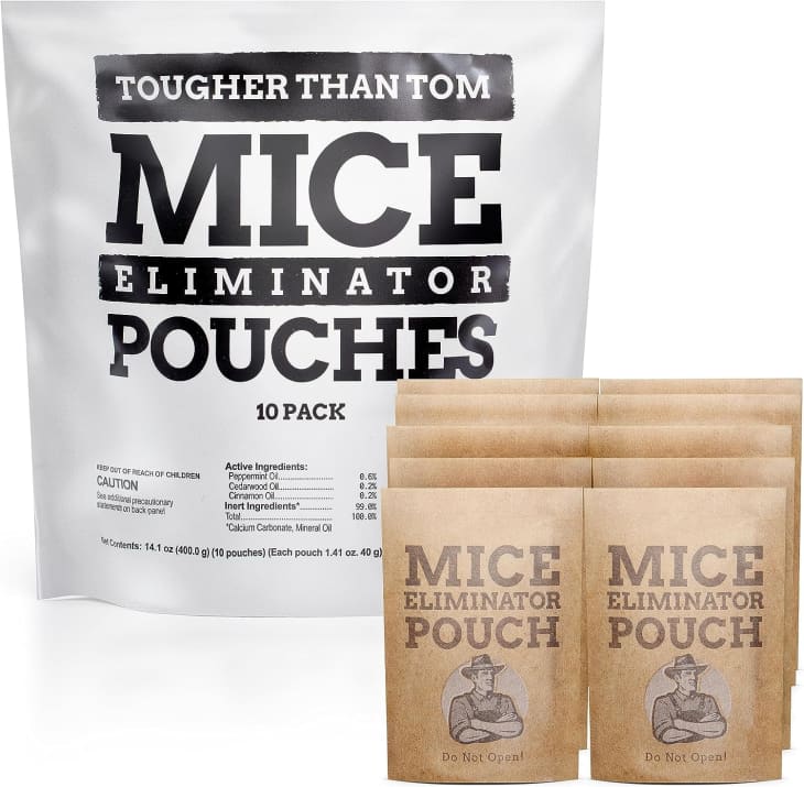 All-Natural Mice Repellent Pouches at Amazon