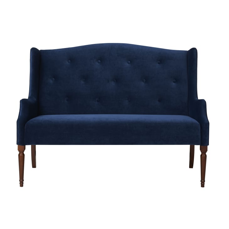 Product Image: Izzy Tufted Settee in Navy Blue