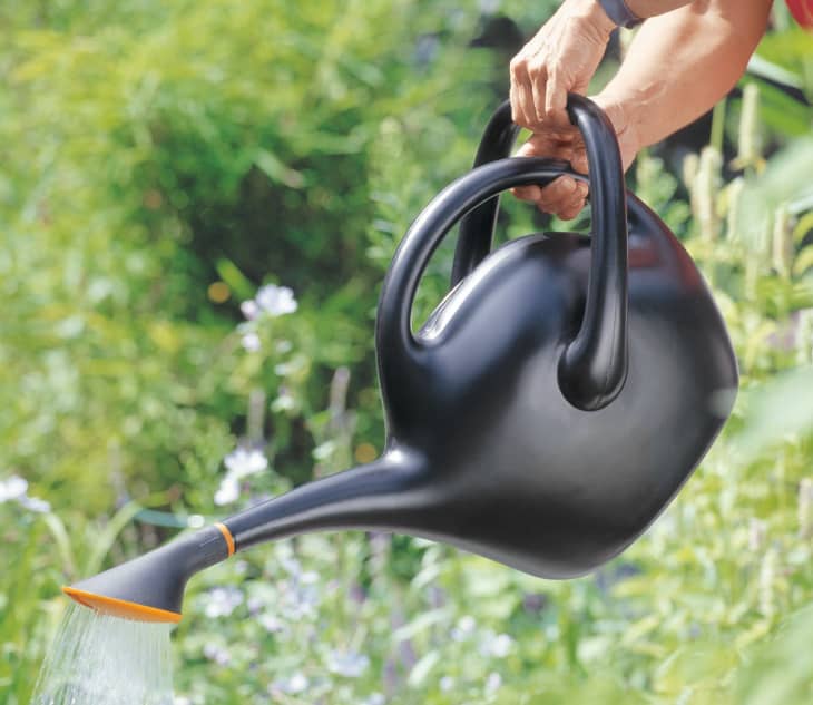 Product Image: Fiskars 2.6 Gallon Easy Pour Black Watering Can