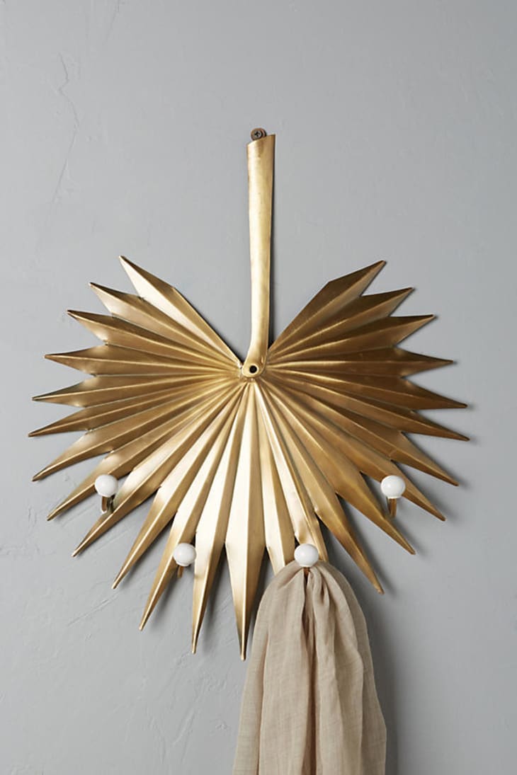 Windmill Palm Hook Rack at Anthropologie
