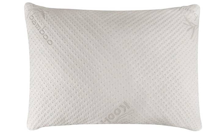 Snuggle-Pedic Original Bamboo Shredded Memory Foam Combination Pillow at Amazon