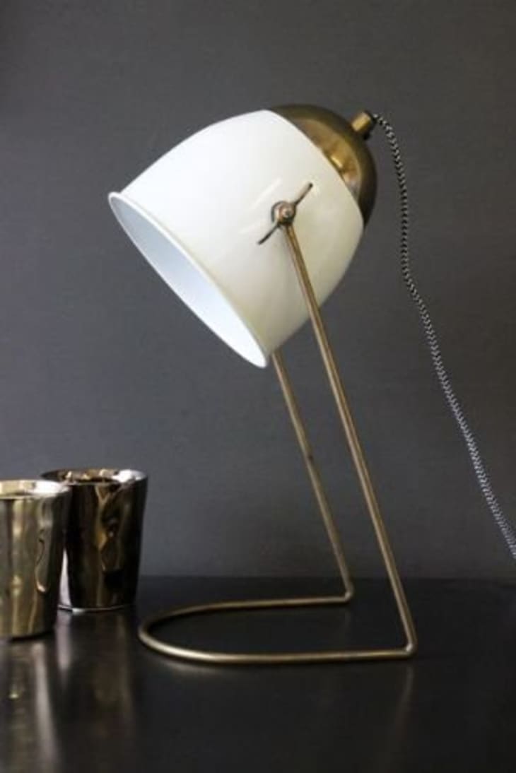 Product Image: Little Brass Ivory Desk Lamp
