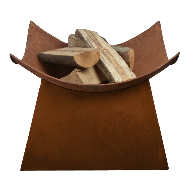 Product Image: Steel Wood Fire Pit at Wayfair