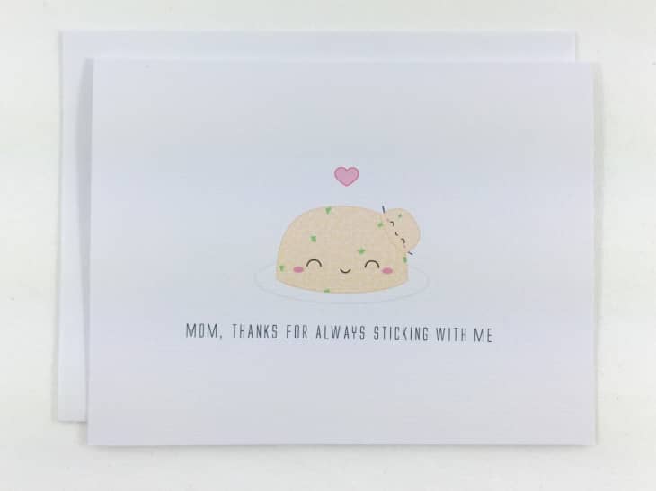 Mother's Day Card from Wonton in a Million at Etsy