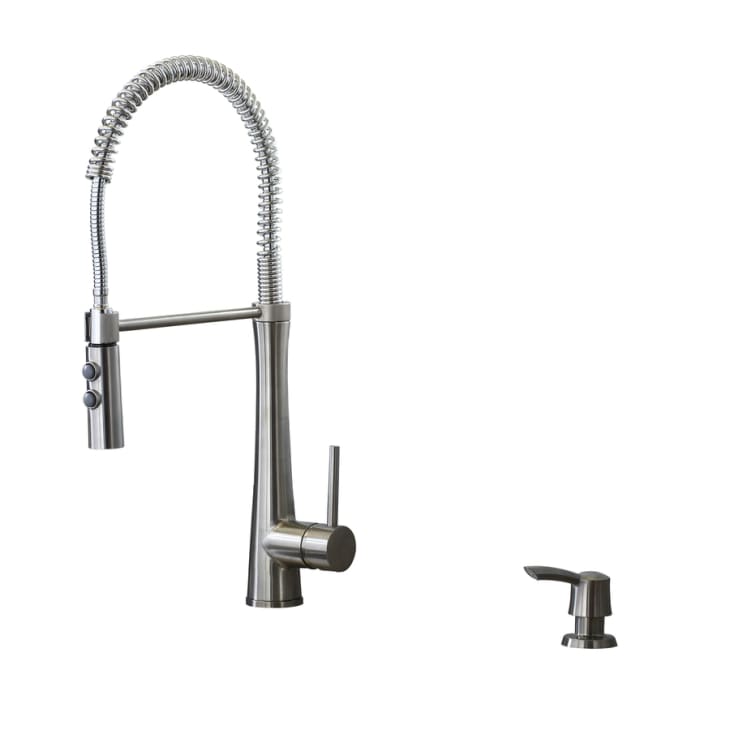 Giagni Fresco Stainless Steel 1-Handle Pull-Down Kitchen Faucet at Lowe's