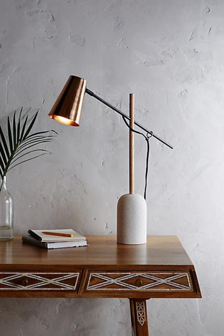 Product Image: Slanted Copper Table Lamp