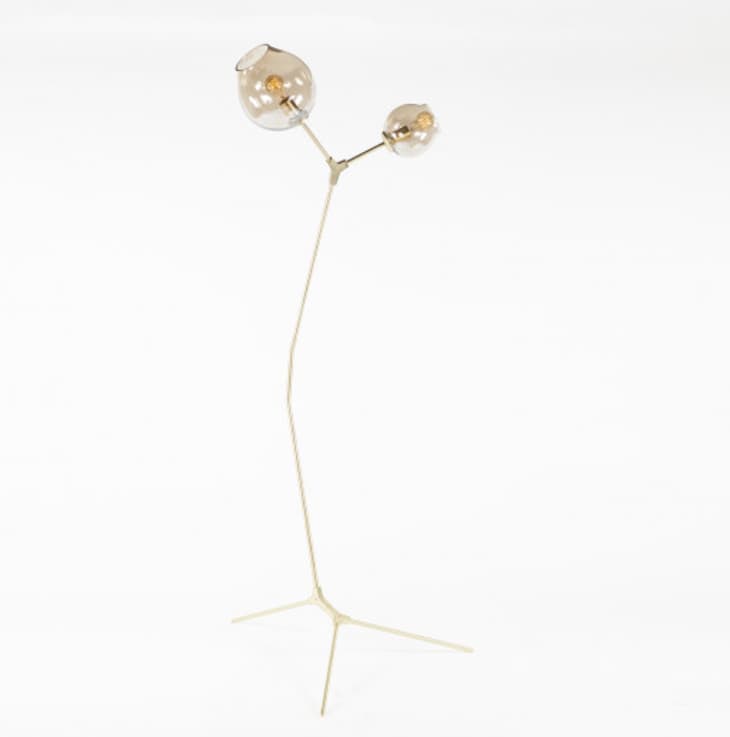 Product Image: Branching Floor Lamp with Two Globes - Gold at France & Son