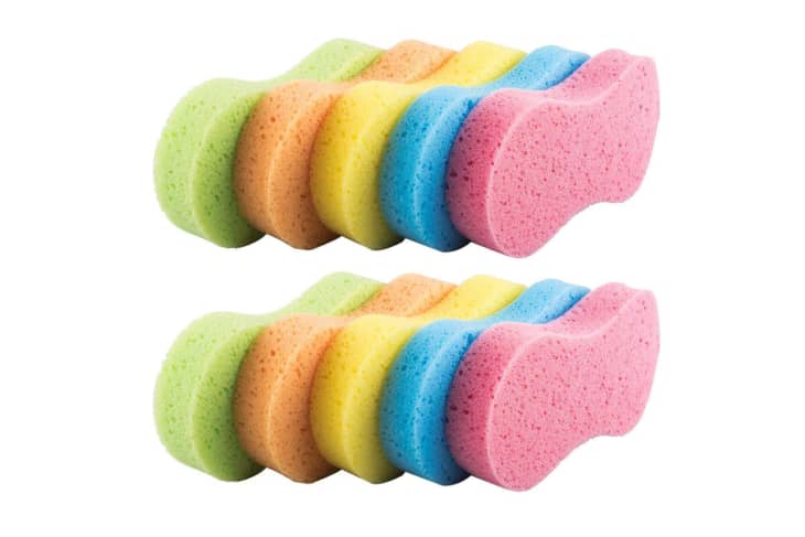 Kingopt Multi-Color Sponges (10-pack) at Amazon