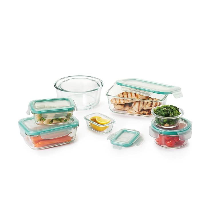 Product Image: OXO Good Grips 16-Piece Smart Seal Leakproof Glass Food Storage Container Set