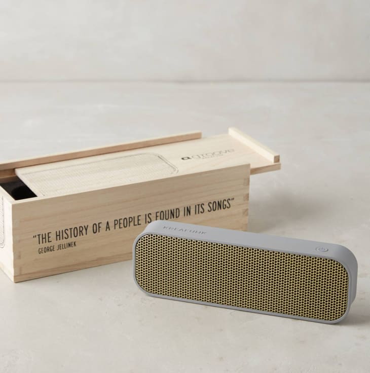 aGroove Wireless Speaker by Kreafunk at Anthropologie