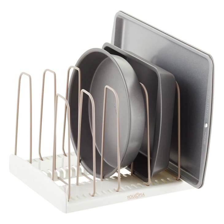 Product Image: YouCopia White StoreMore Adjustable Cookware Rack