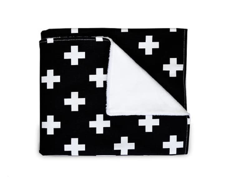 Product Image: Olli & Lime Black Cross Blanket