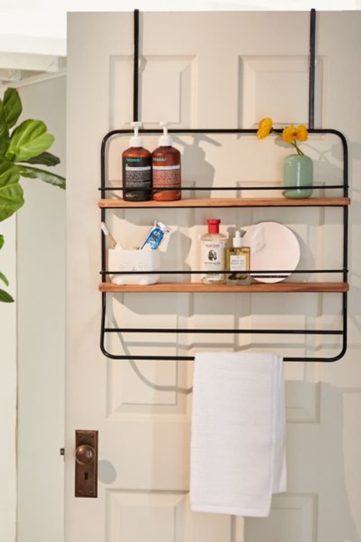 Over-The Door Tiered Storage Rack at Urban Outfitters