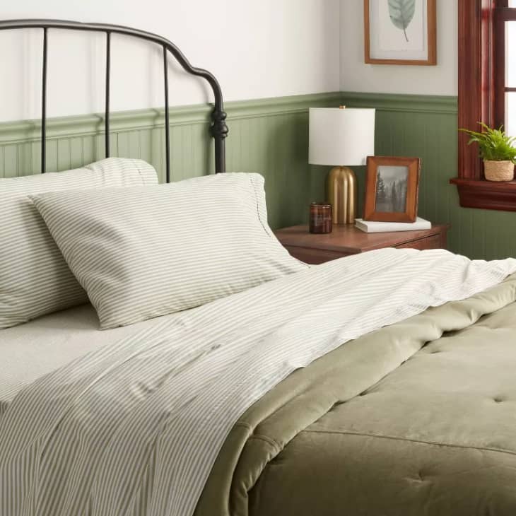 250 Thread Count Organic Percale Sheet Set at Target