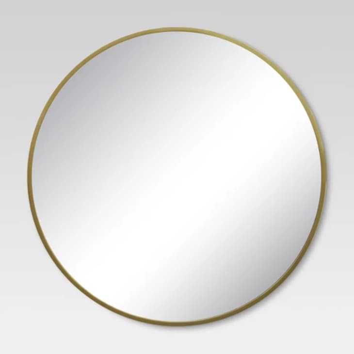 Product Image: Round Brass Wall Mirror