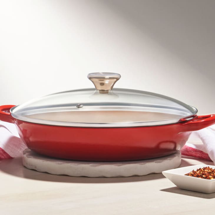 Traditional Braiser With Glass Lid at Le Creuset