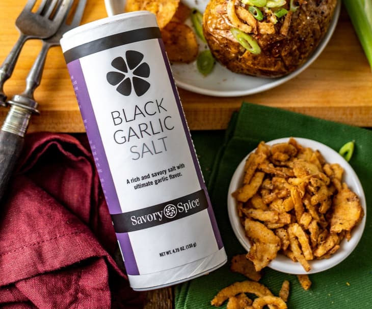 Black Garlic Salt at Savory Spice