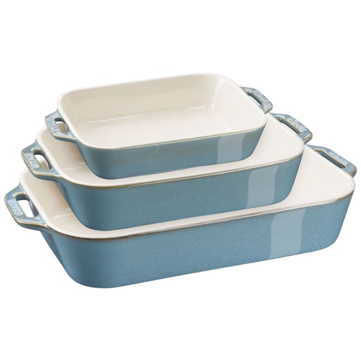 Product Image: Staub Ceramic 3-Piece Rectangular Baking Dish Set