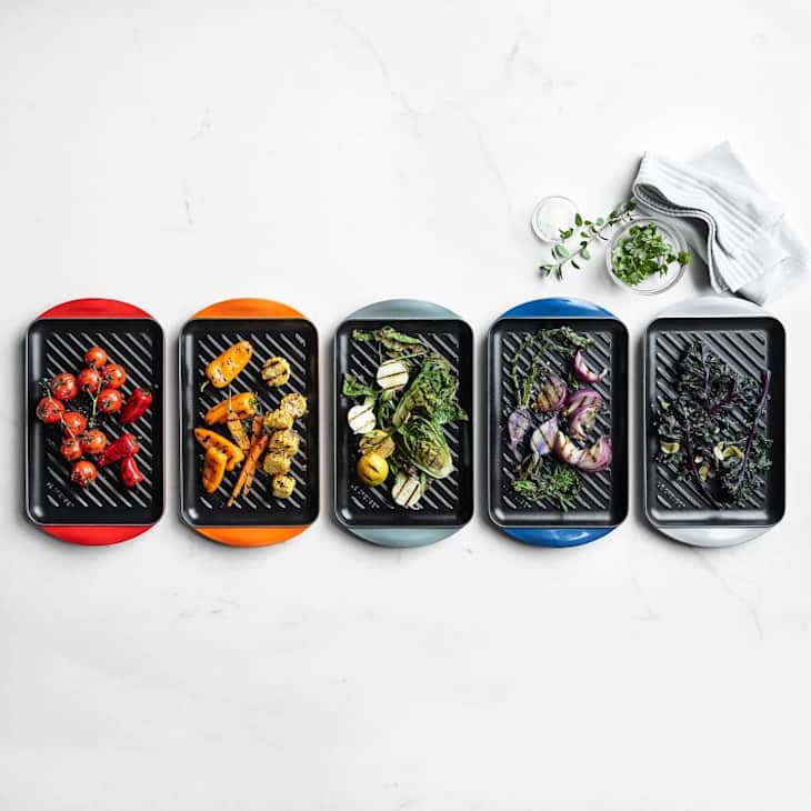 Le creuset rectangular grill online
