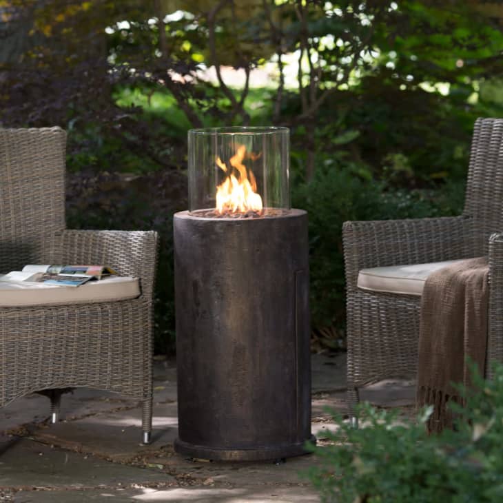 The Best Fire Columns Outdoor Fire Pit Alternative Apartment Therapy