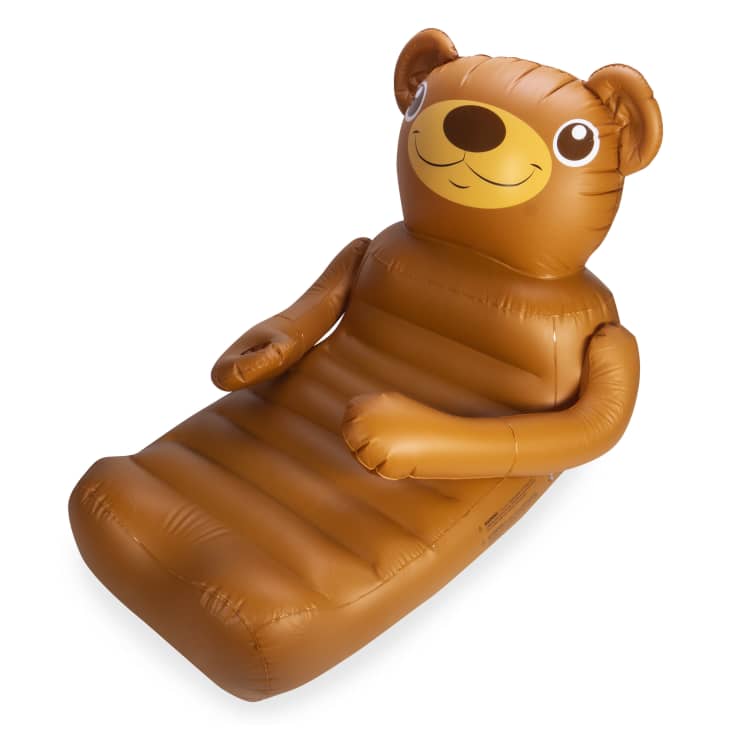 Huggable sloth sales pool float