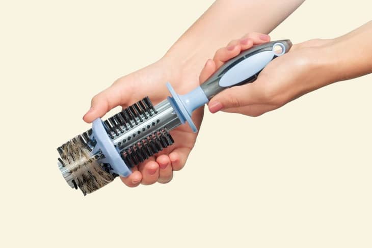 Quick clean hair brush sale