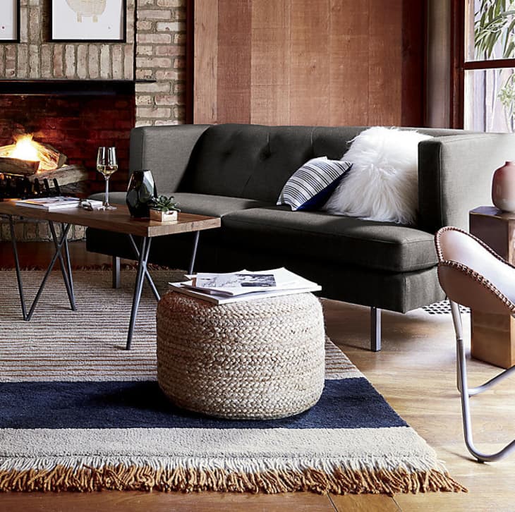 Ottoman for small sales space