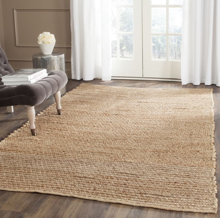 Image showcasing 10 Natural Fiber 8x10 Jute & Seagrass Rugs Under $300 | Apartment Therapy