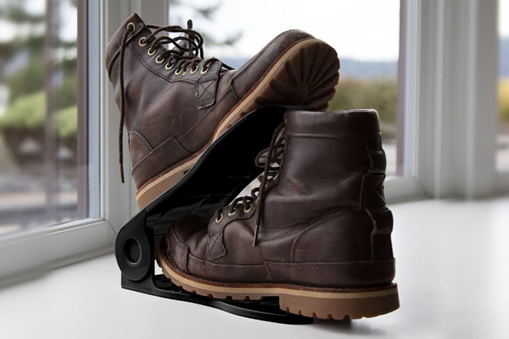 Double Your Shoe Storage for 20 with Shoe Stackers Apartment