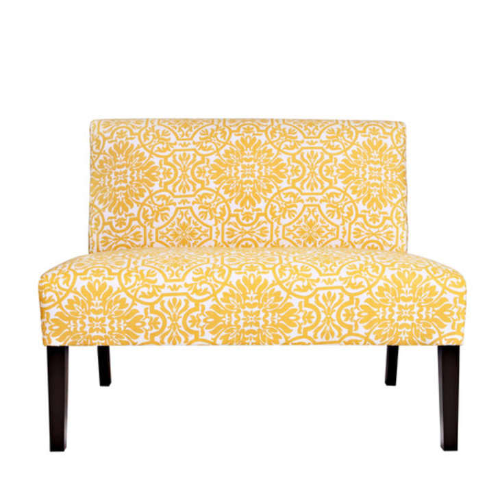 Armless sofa on sale for dining table