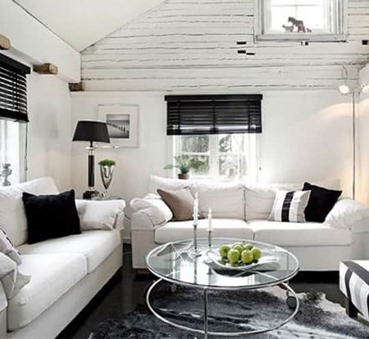 Henrick S Black White Swedish Cottage Apartment Therapy