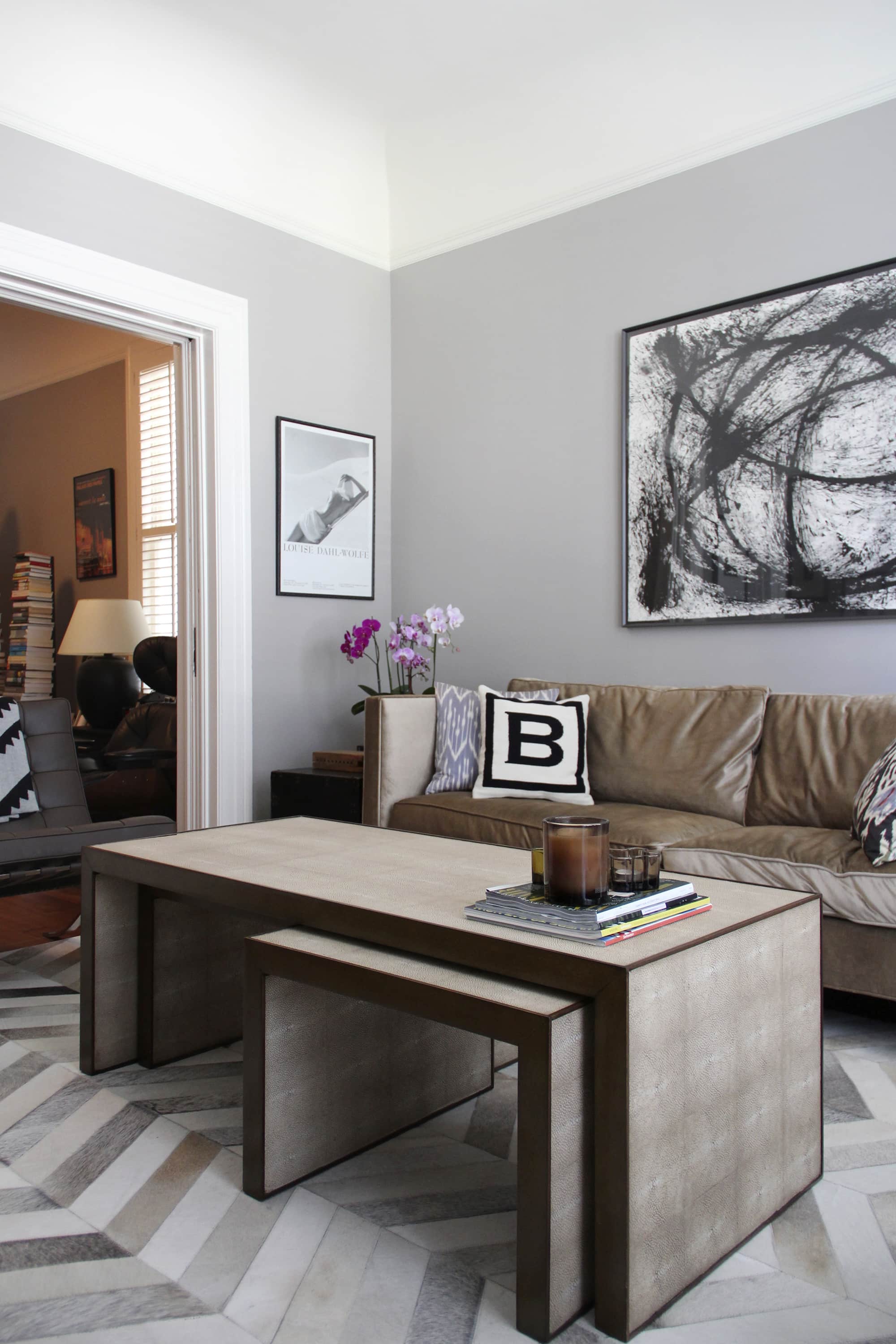 House Tour Jordan Chris Quigley S Designer Flat Apartment Therapy