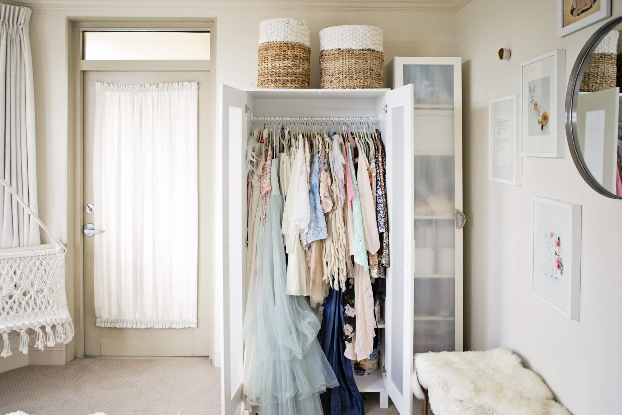 How To Make Room For Clothes Without Closet Apartment Therapy