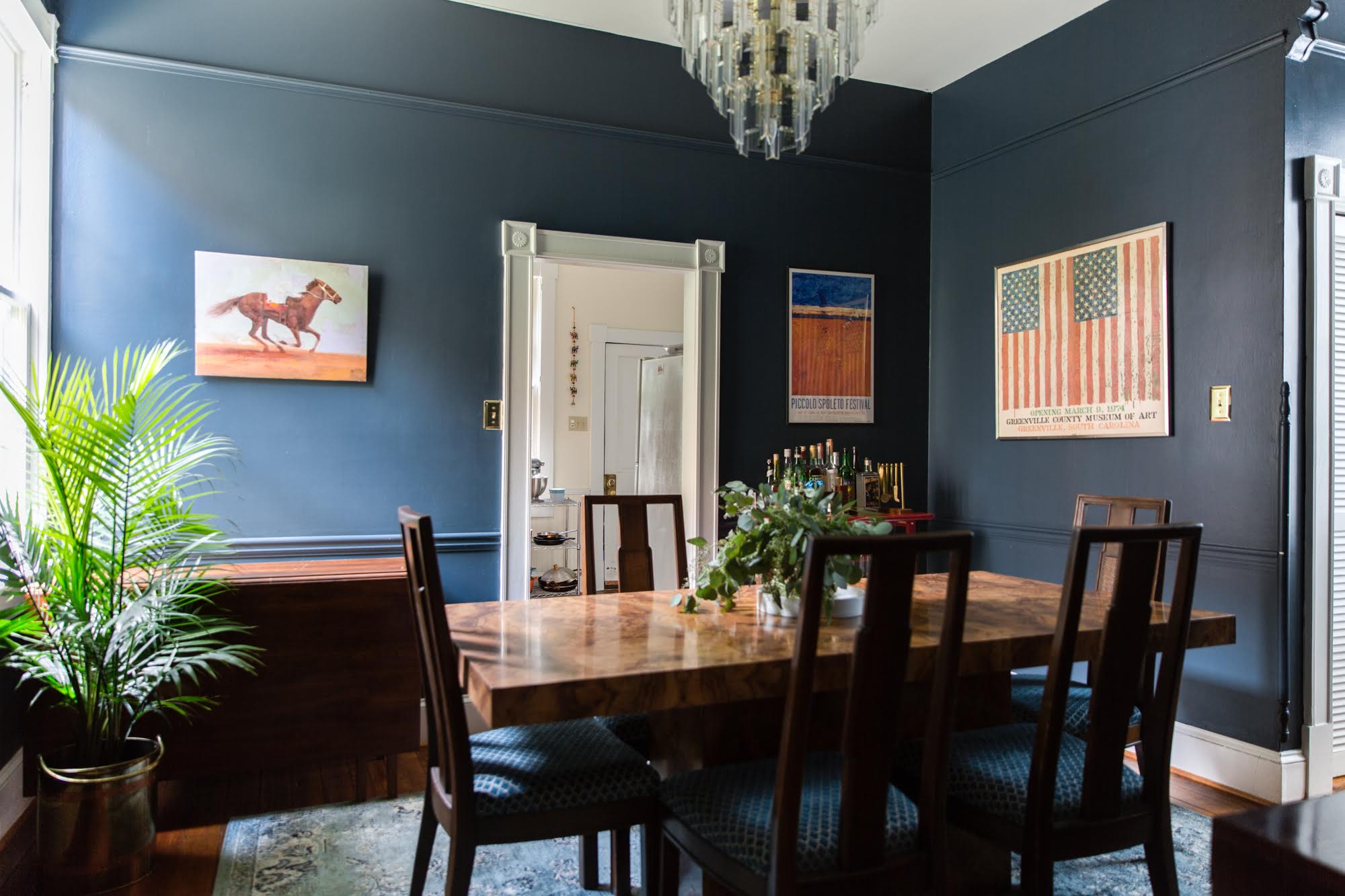 House Tour A Dark, Rich &amp; Moody Victorian in Virginia Apartment Therapy