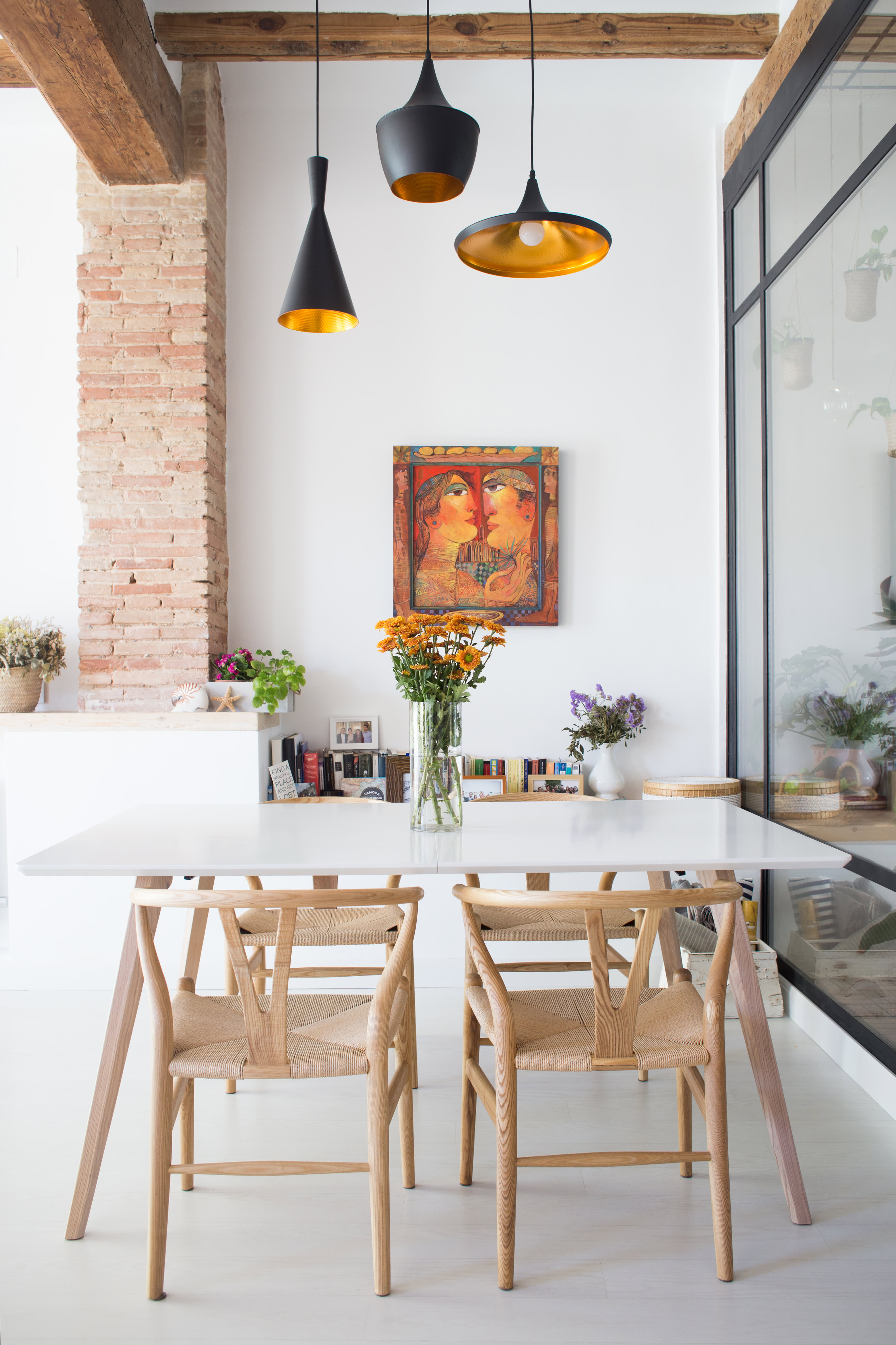 A Renovated Spanish Home With Beautiful Tiled Floors