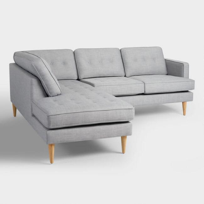 Furniture Is On Deep During World Market S Living Room