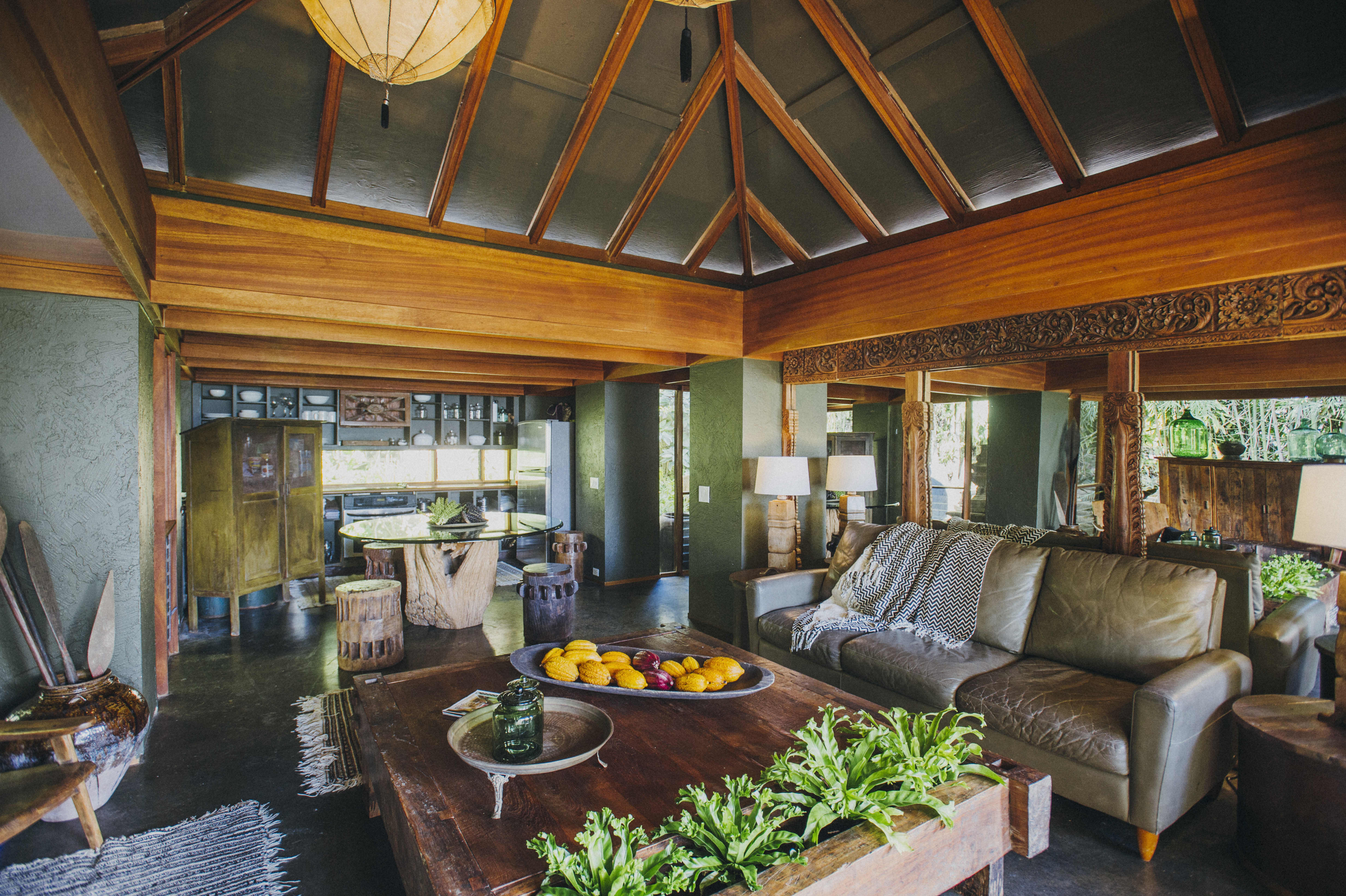 Rustic Bohemian Hawaii Home Surrounded By Jungle Apartment