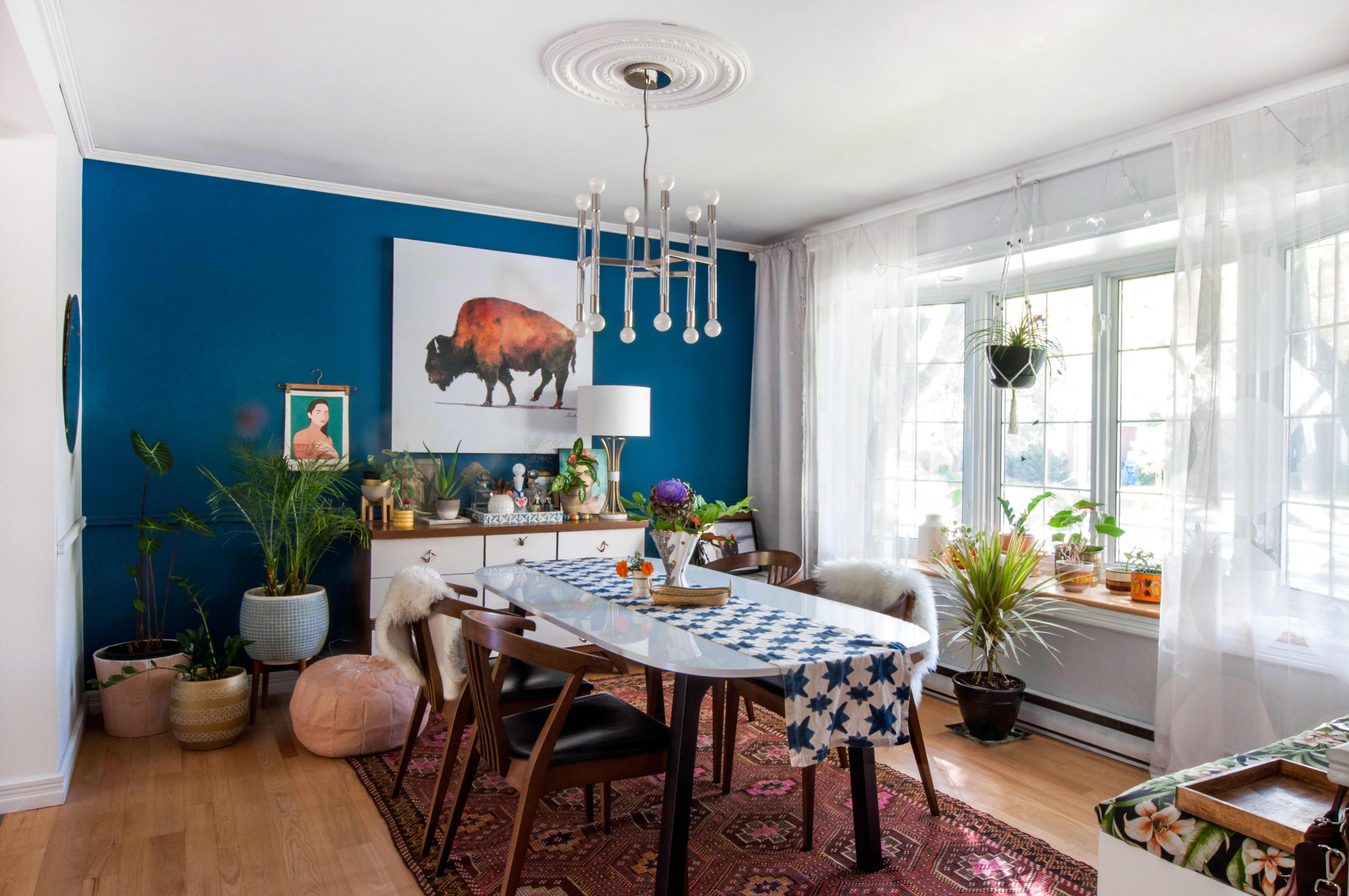 Bohemian Mexicali Style Quebec Home Apartment Therapy