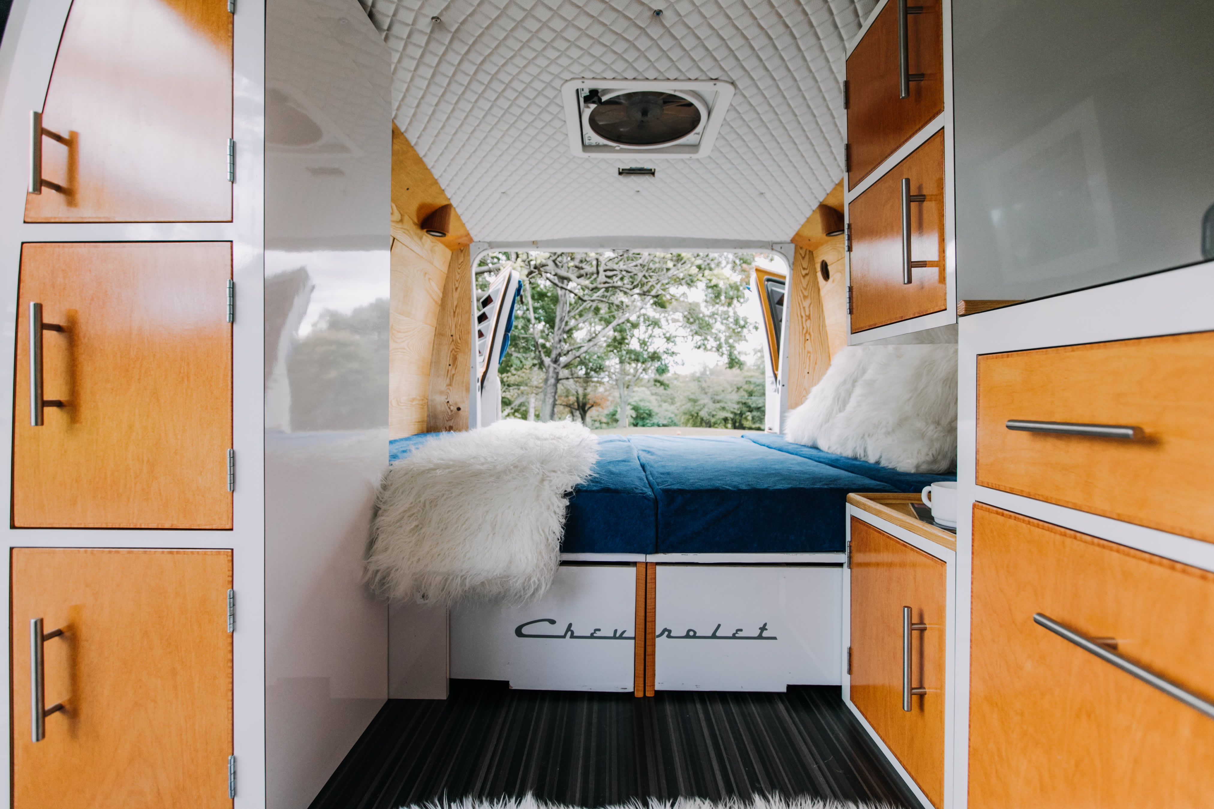 1970s Van Conversion Tiny Home Tour Apartment Therapy