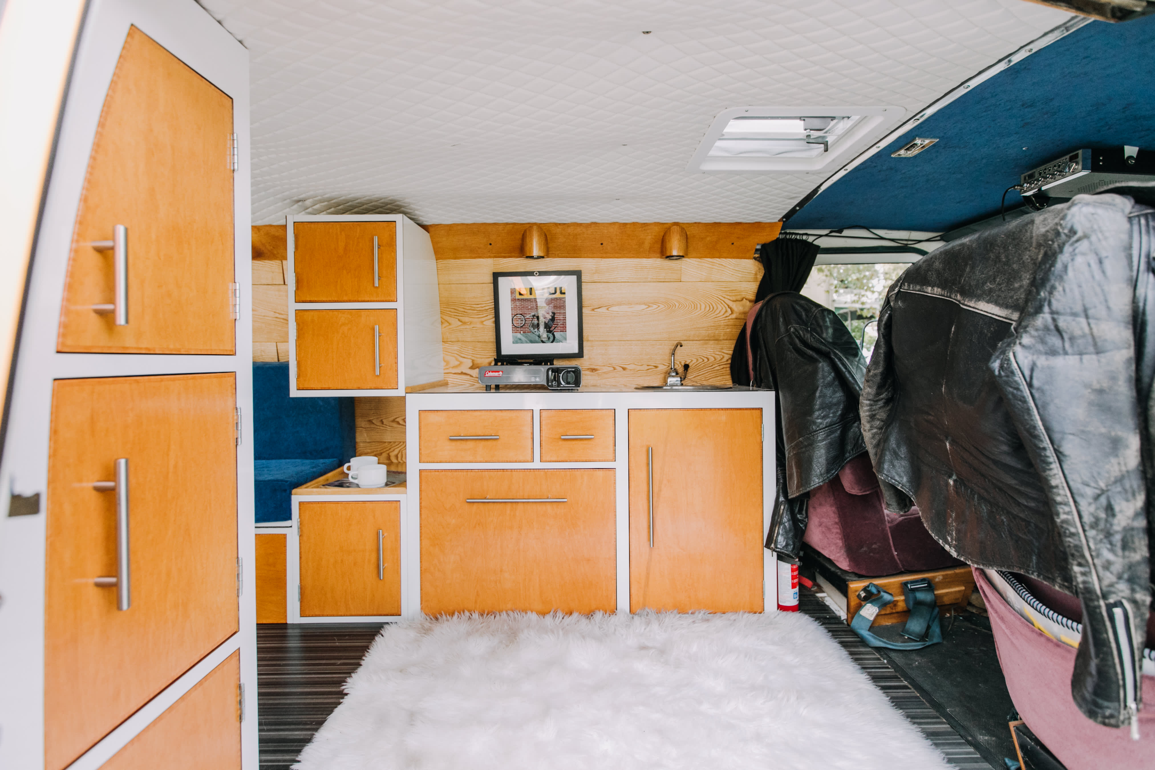 1970s Van Conversion Tiny Home Tour Apartment Therapy