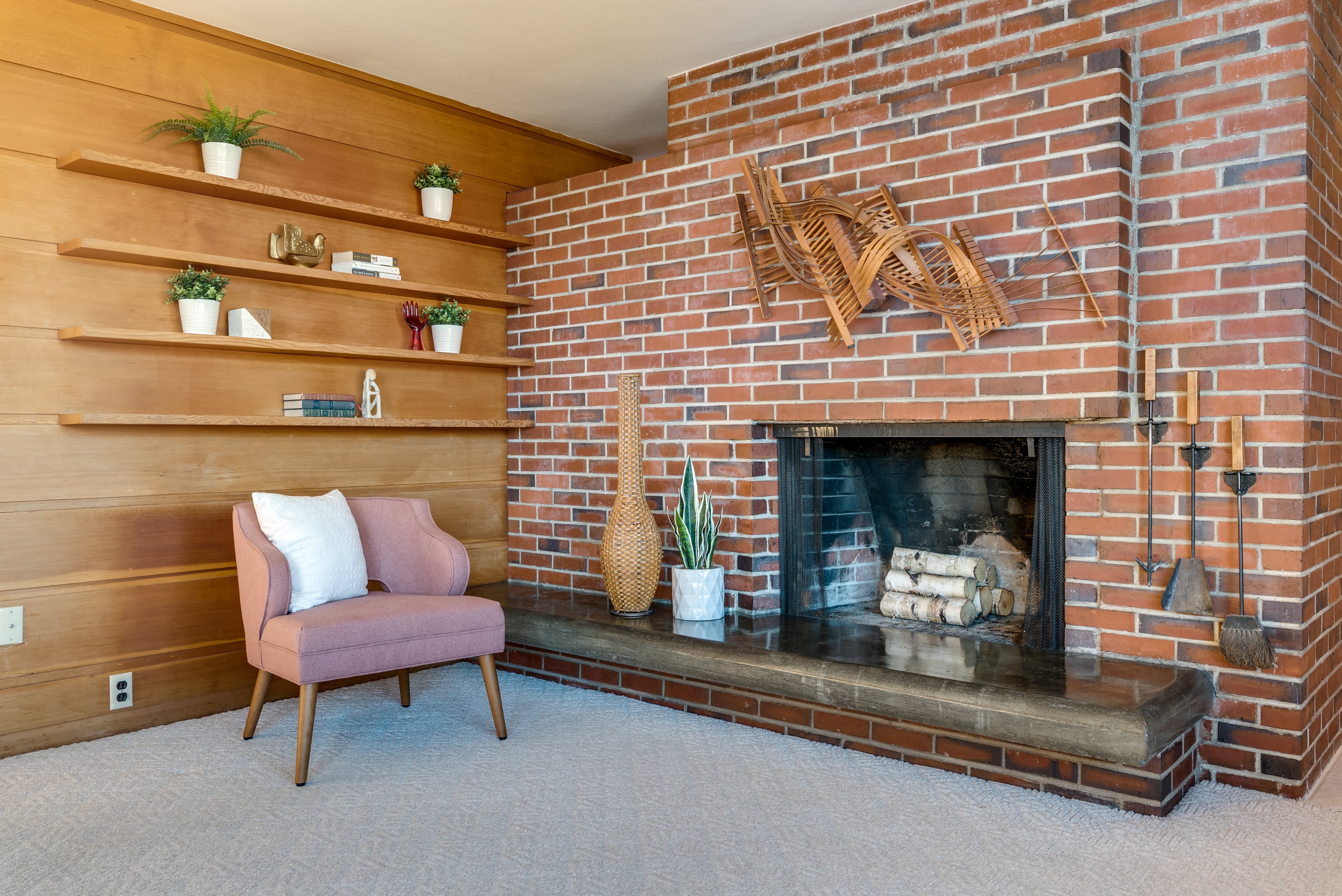Frank Lloyd Wright Inspired Portland Home For Sale Photos
