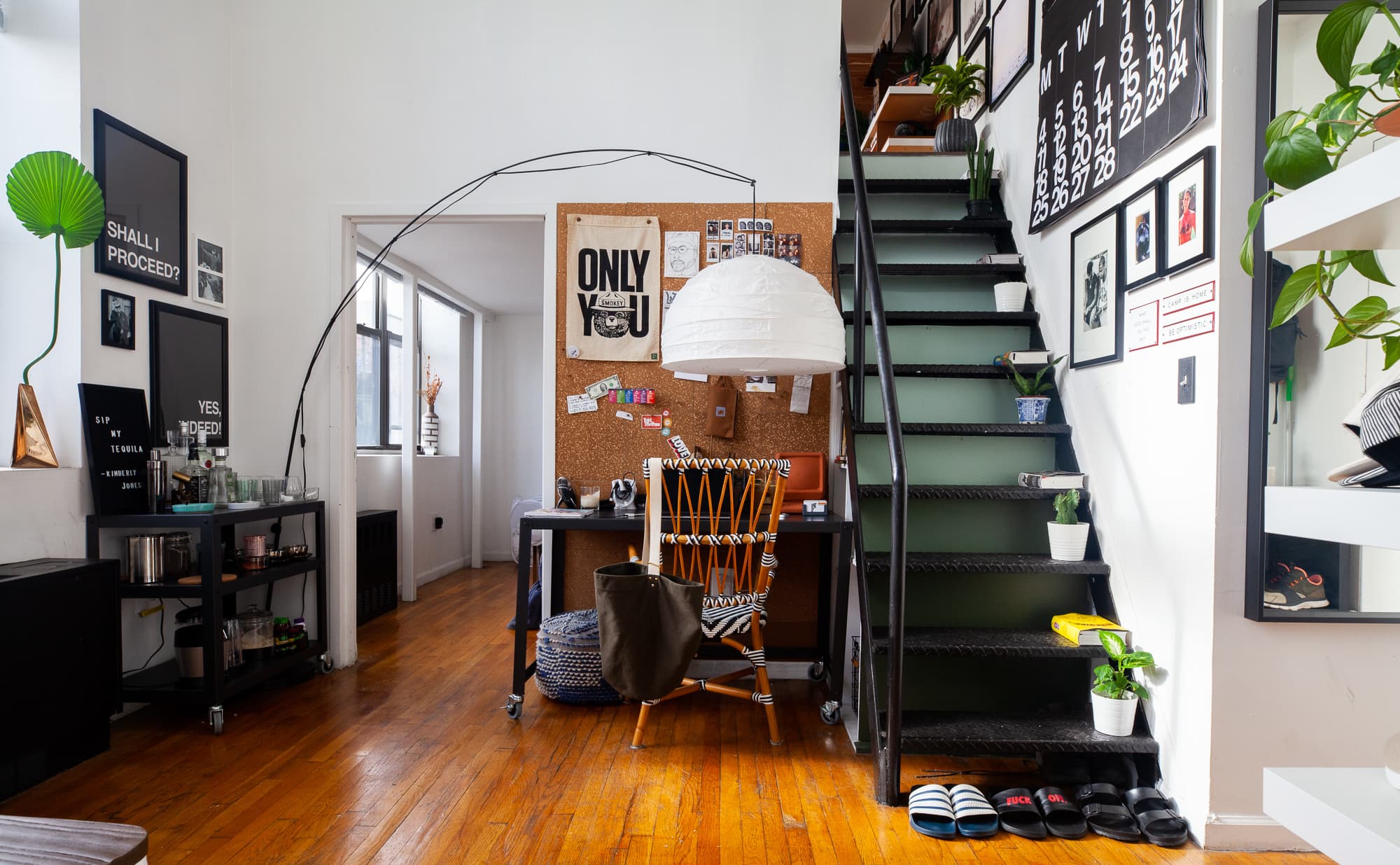 Diy Modern Brooklyn Loft Home Tour Photos Apartment Therapy