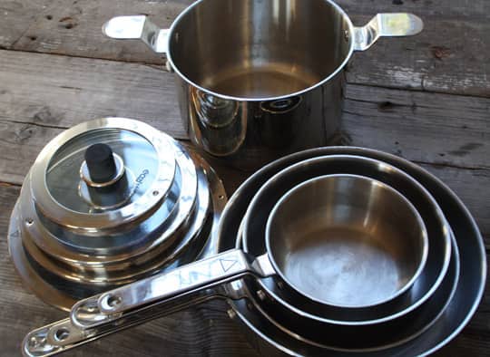 best stackable pots and pans