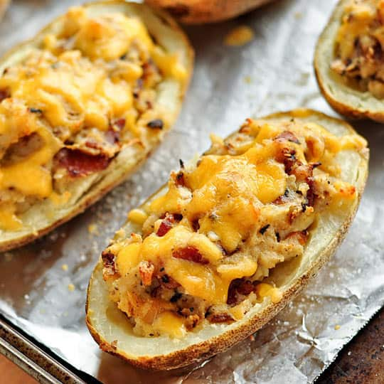 Bacon Cheddar Baked Potato