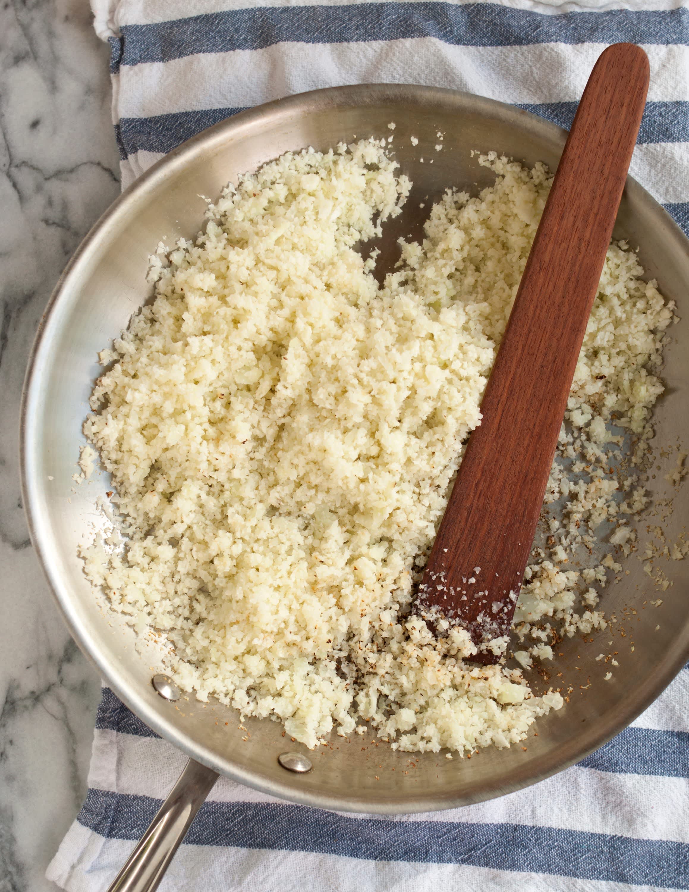How To Make Cauliflower Rice or Couscous Kitchn