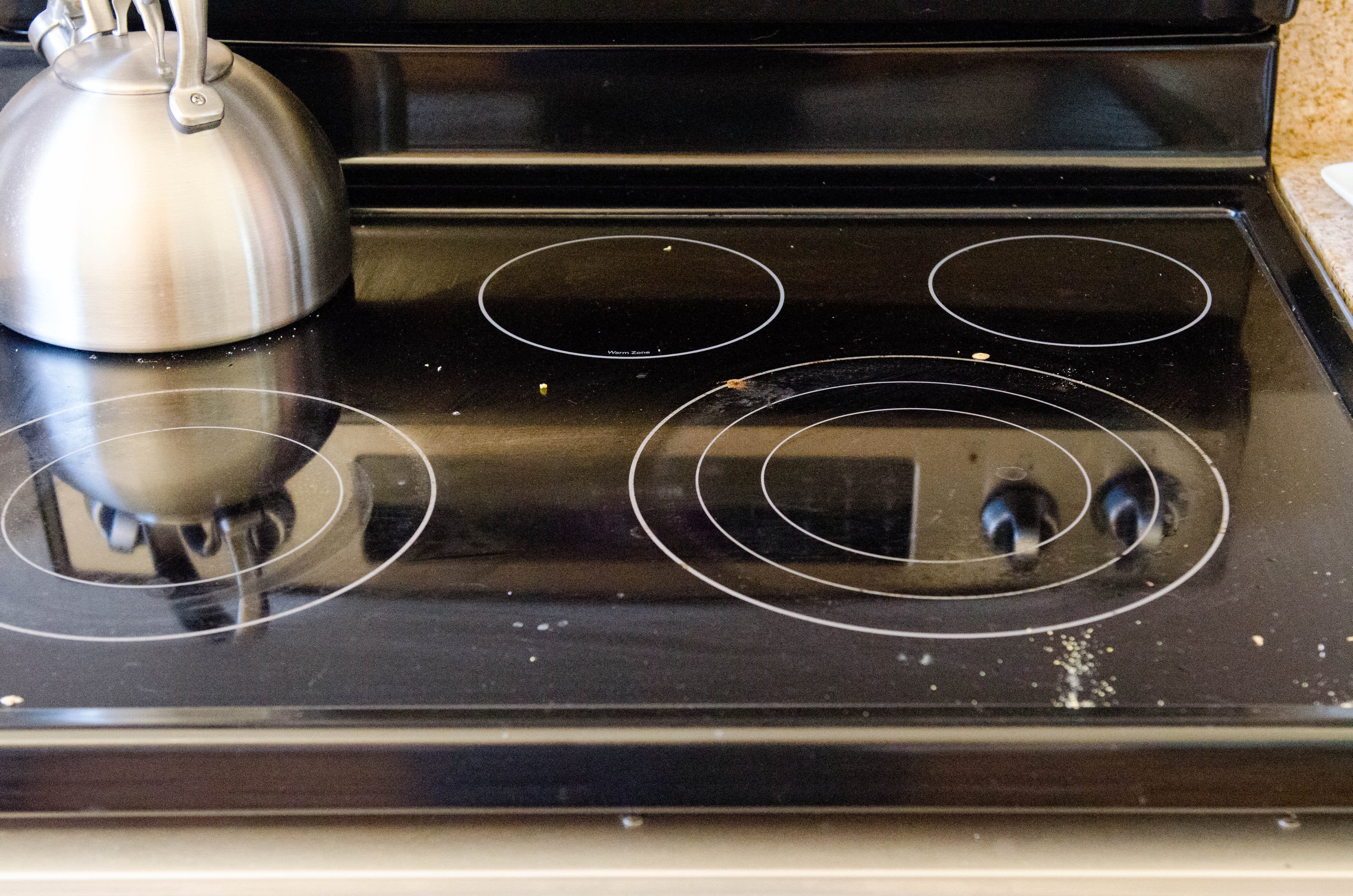 Best way to clean electric stove top