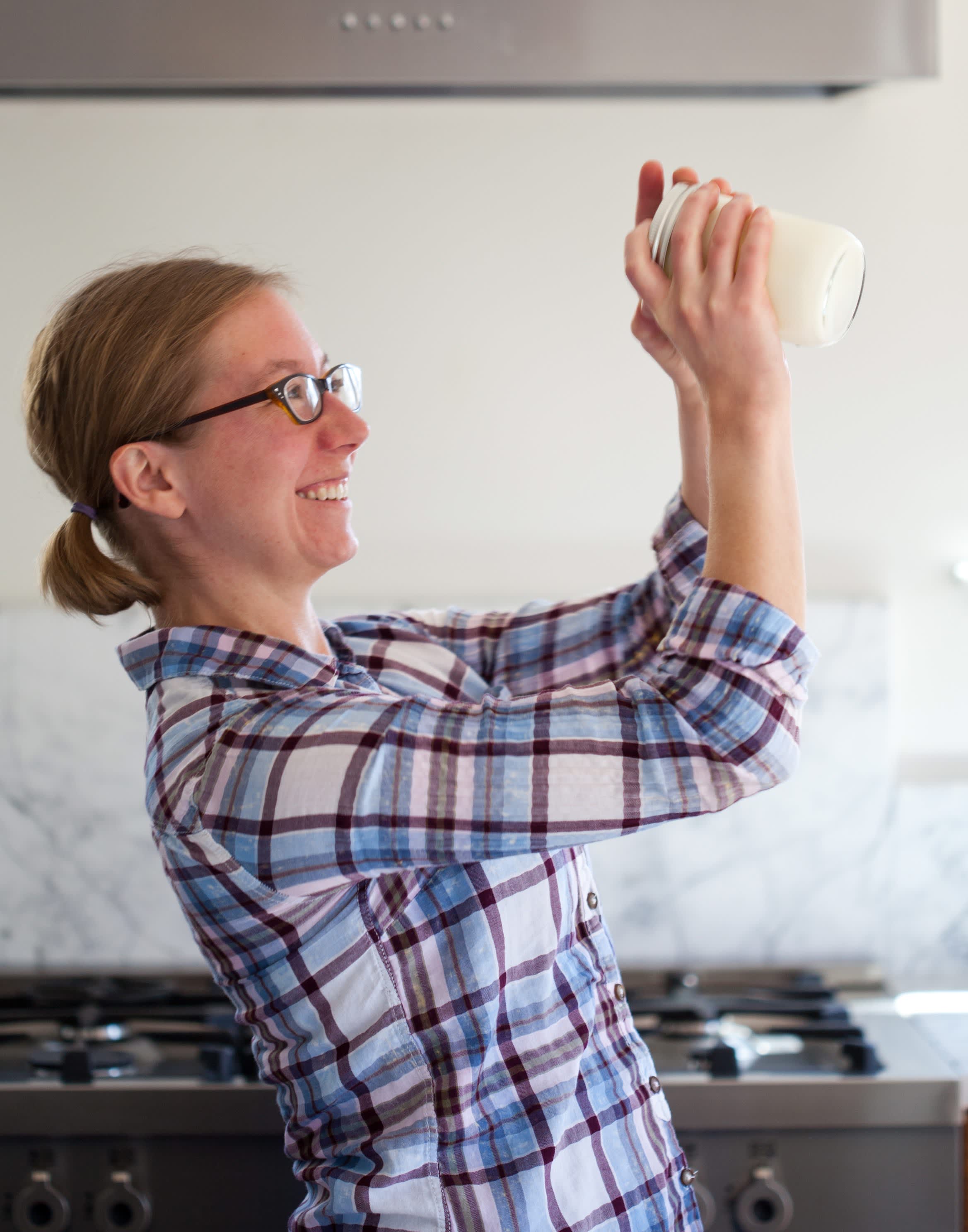 How To Froth Milk for Cappuccinos in the Microwave | Kitchn