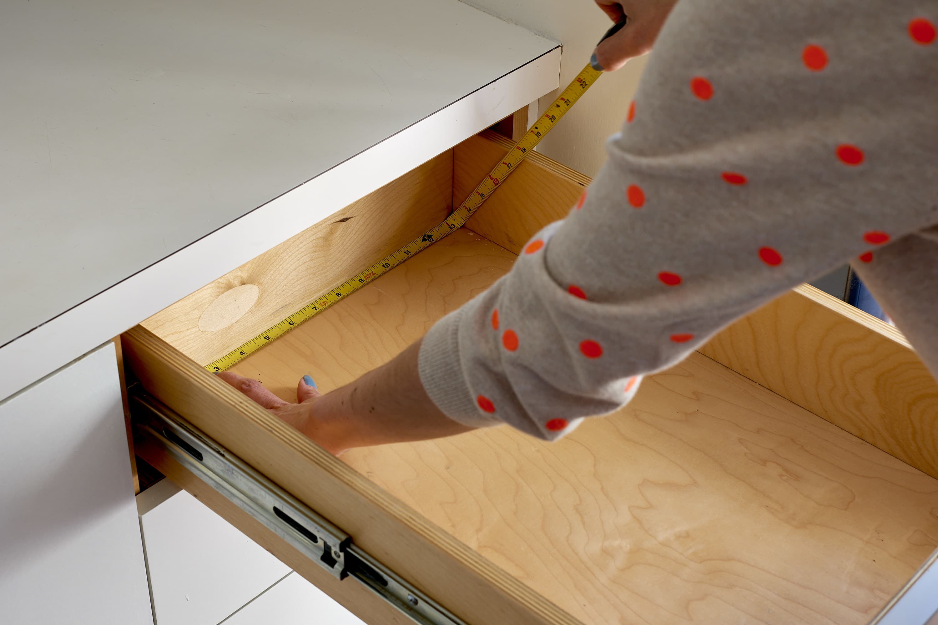 How To Build A Diagonal Drawer Organizer Kitchn
